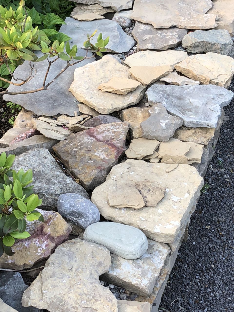 Stone walkway 