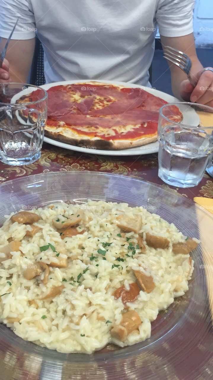 Dinner in Italy 