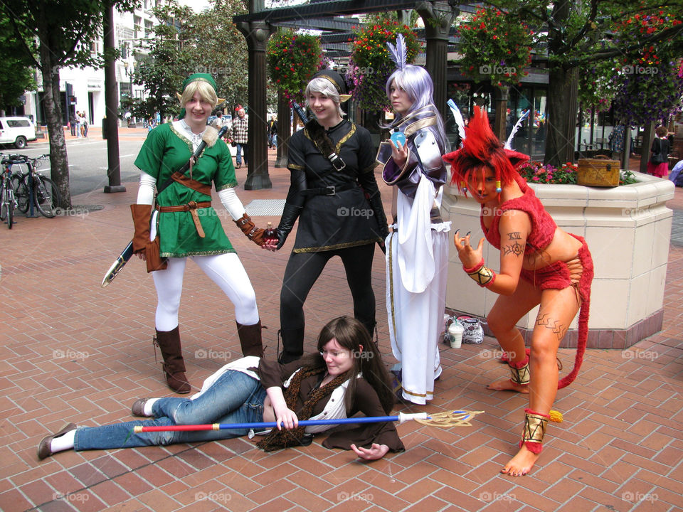 Kumoricon Fans. Kumoricon fans prior to the convention. 