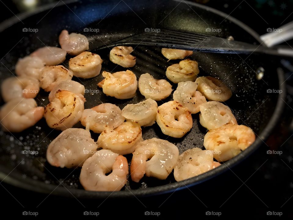 Cooking Shrimp