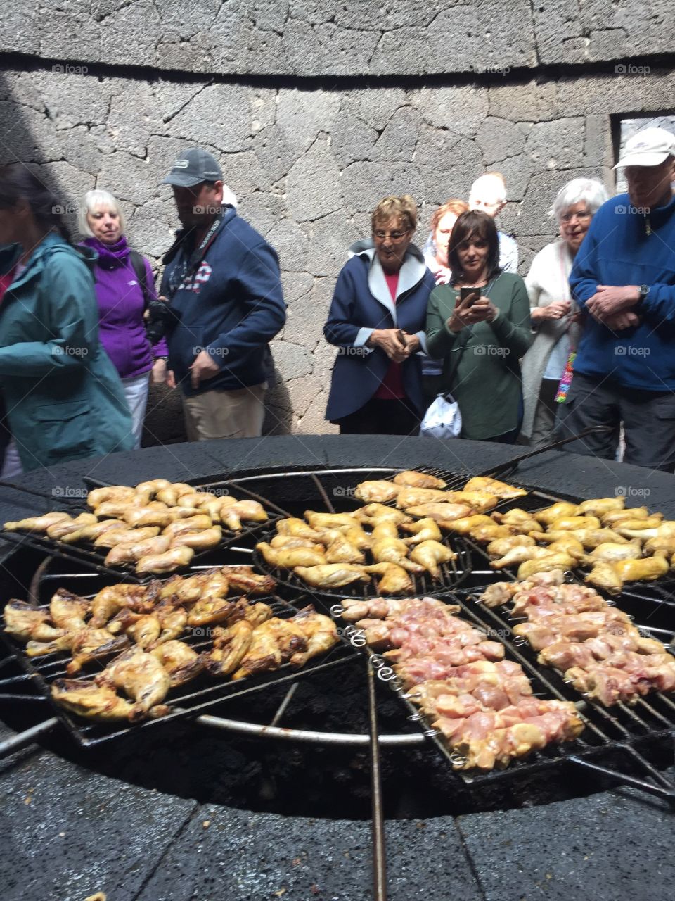 barbecue in volcan 🌋