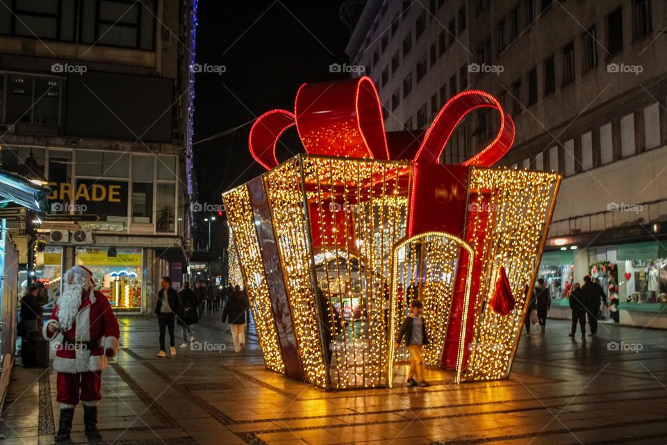 Christmas arch