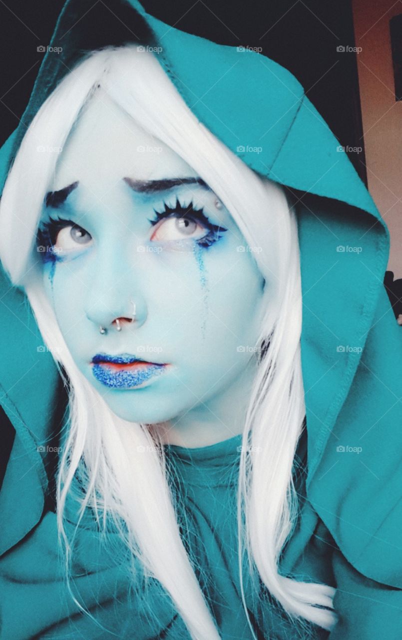 cosplay shot of Blue Diamond.