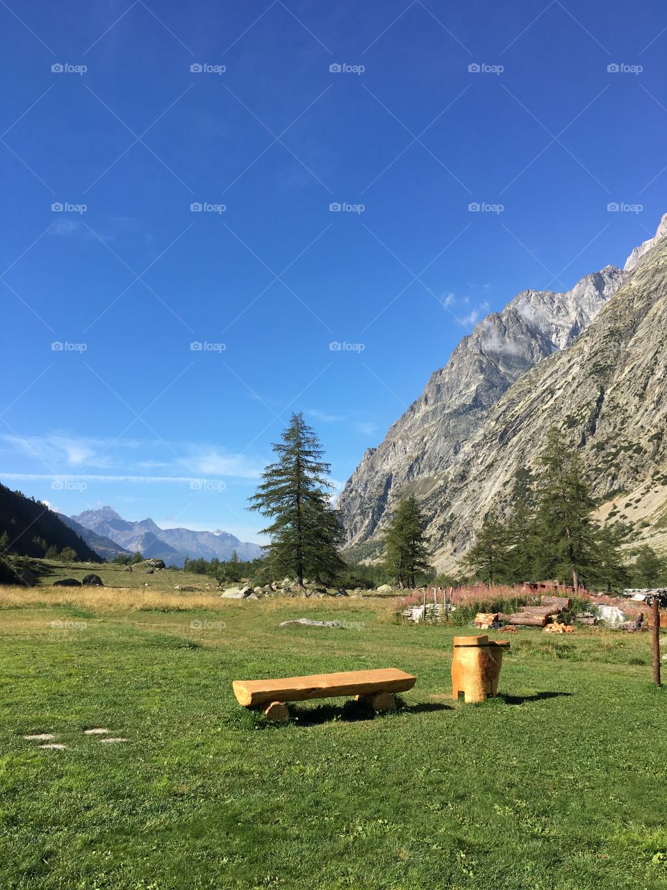 Morning time in mountain