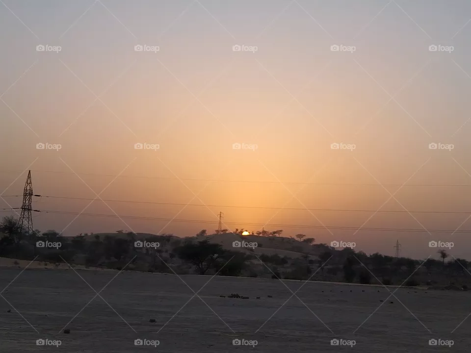 Beautiful sunset