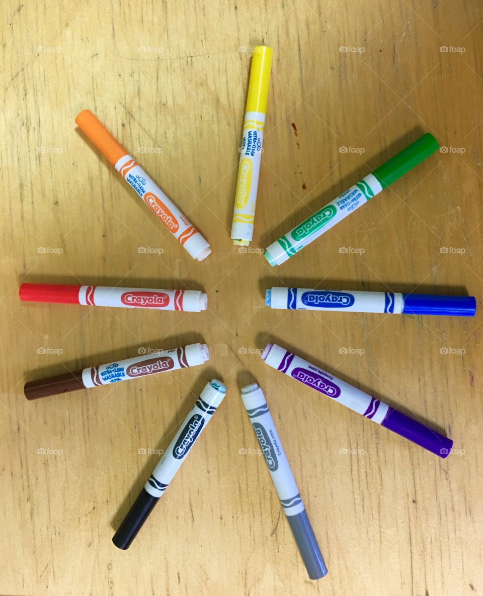 Crayon Markers