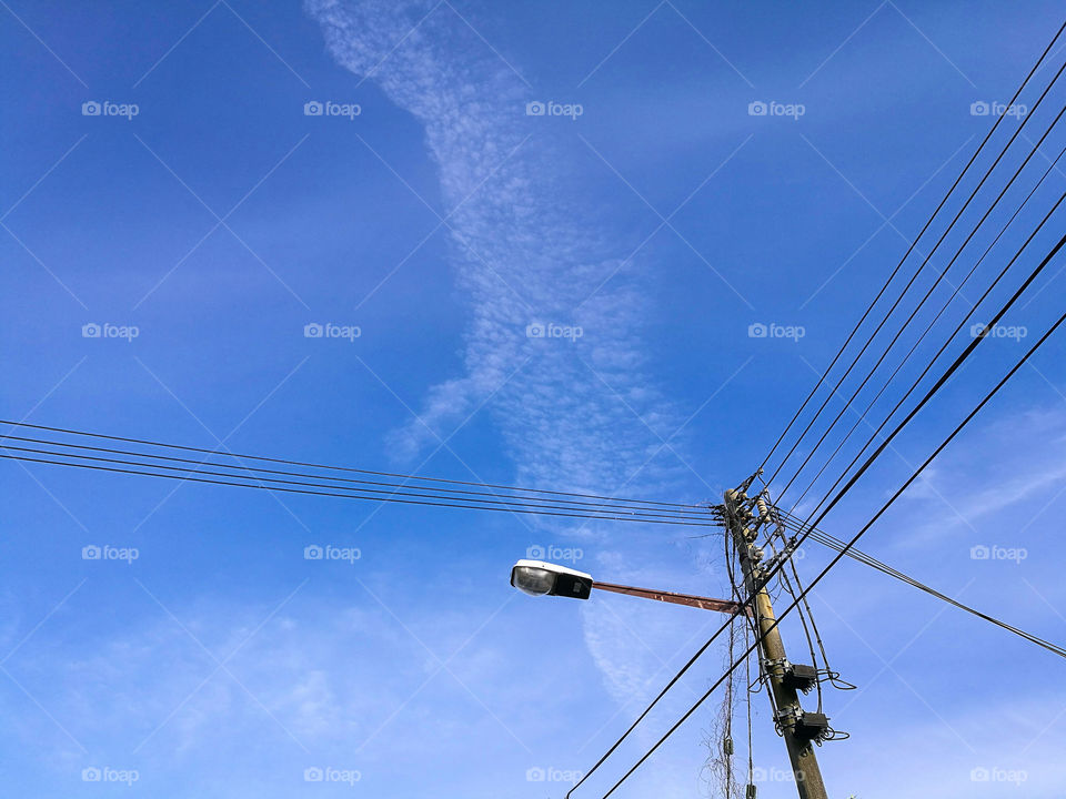 Cable Blue Sky
