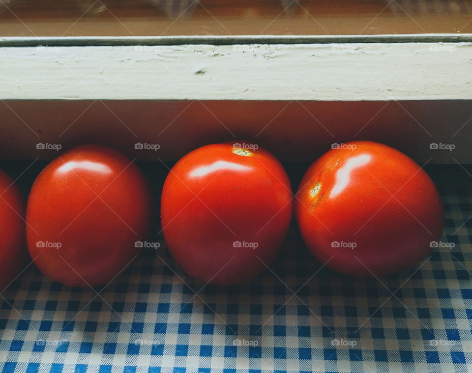 Fresh red tomato vegetables