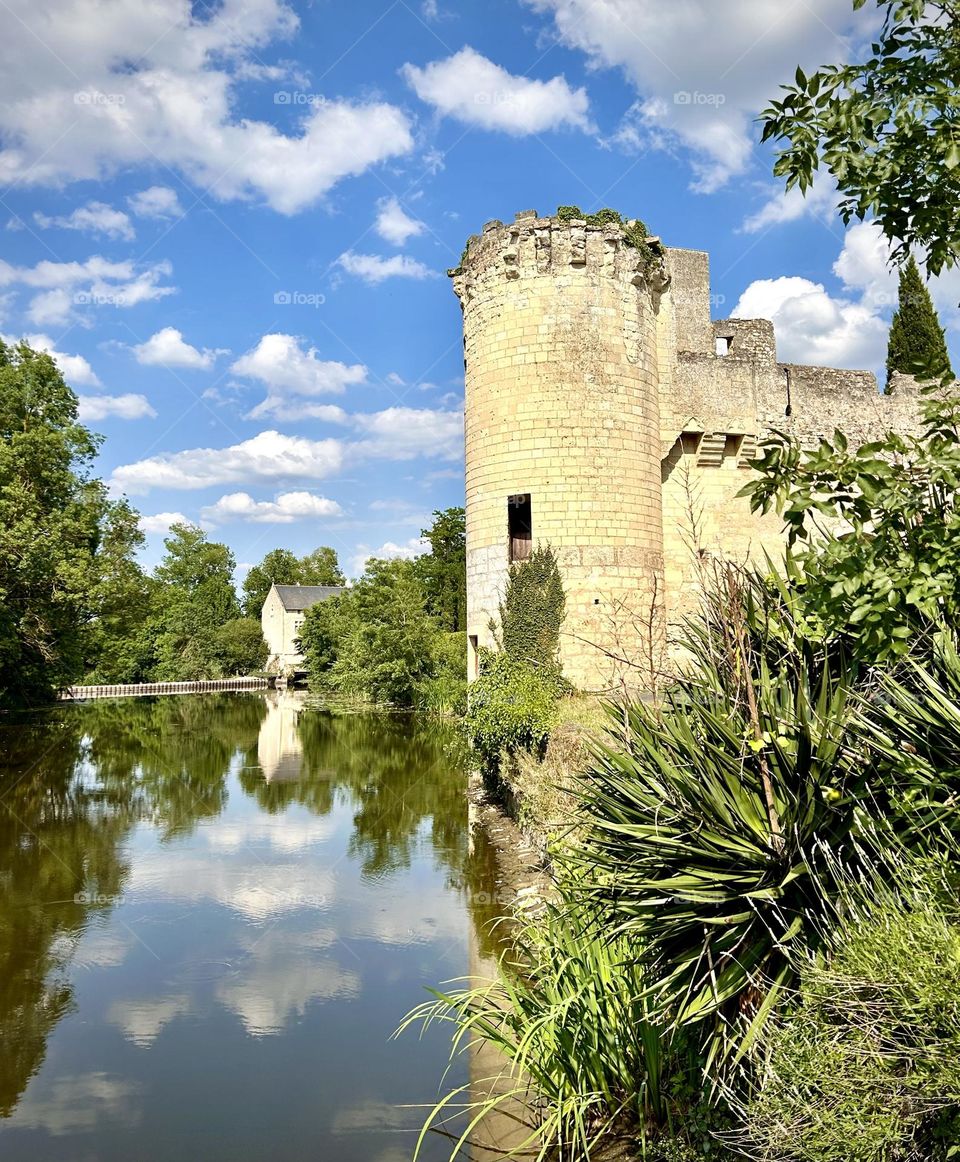 Montreuil-Bellay , Boile tower Junes 2023 . 