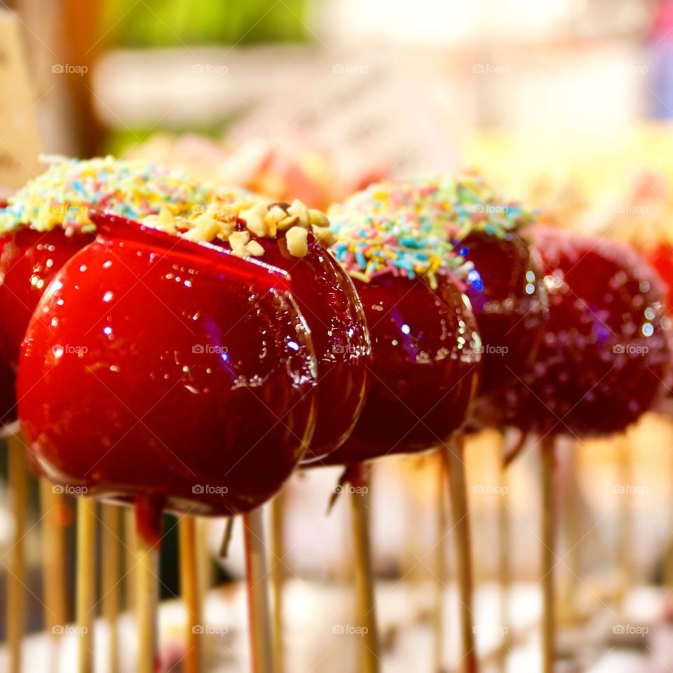 Candy apples - smells like Christmas 