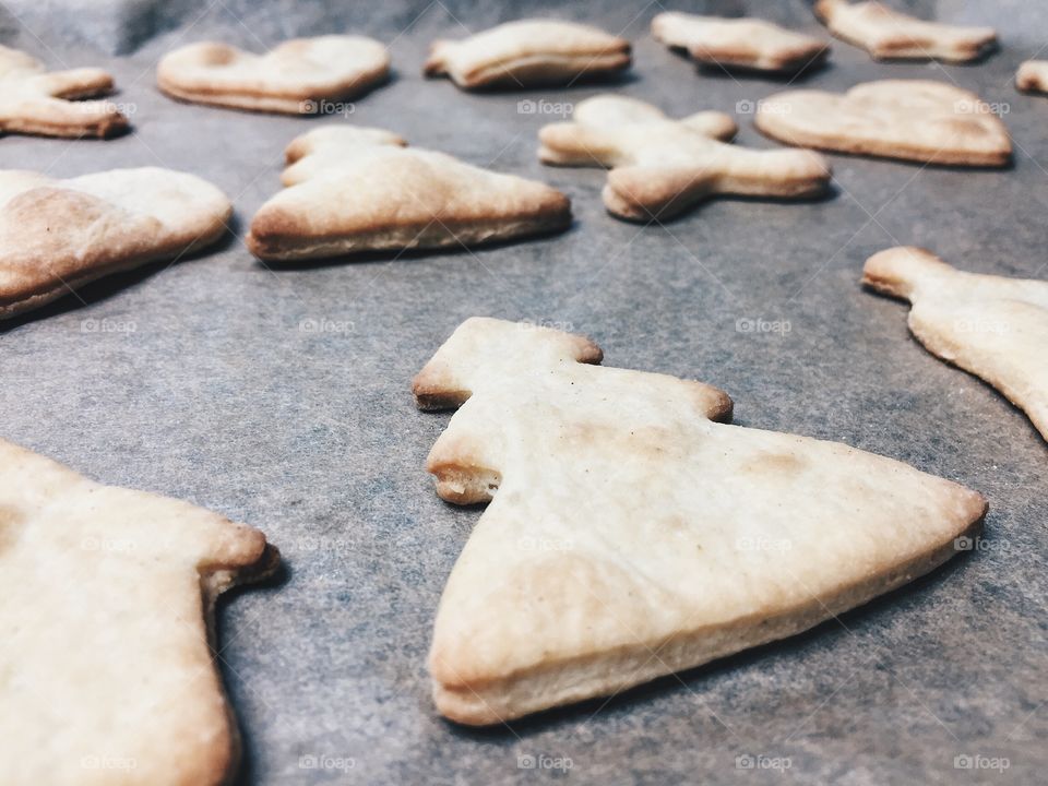 Preparation of gingerbread cookie