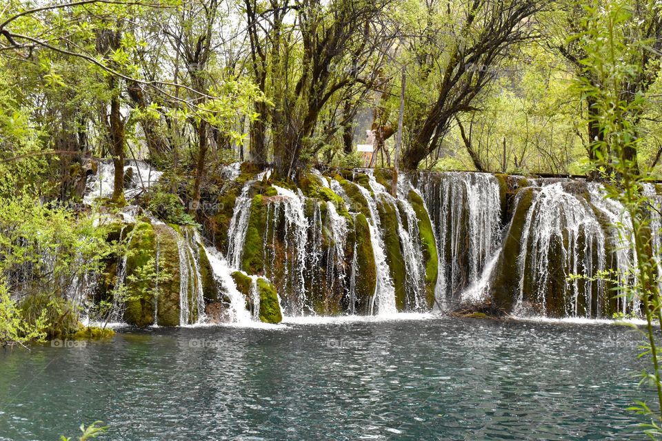 Jiuzhaigou waterfalls 