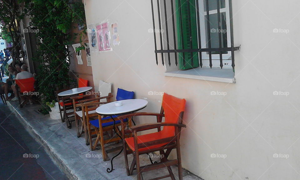 Plaka Athens Street  cafe