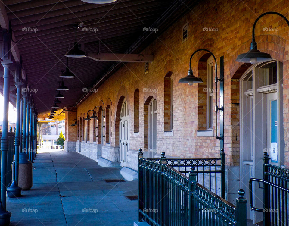 Lonely Train Station
