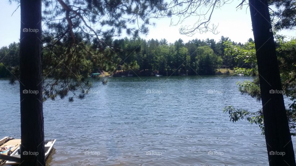 tranquil lake