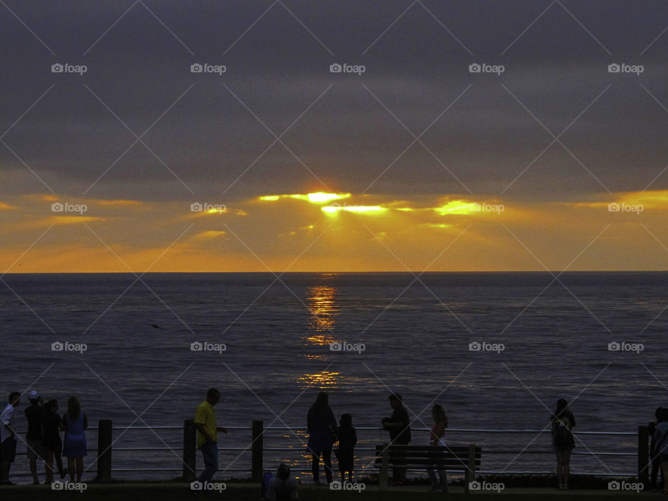 Sunset, Beach, Dawn, Sea, Water