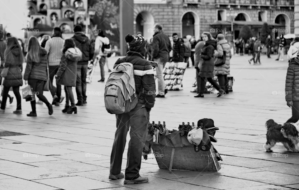 Torino city life, Italy