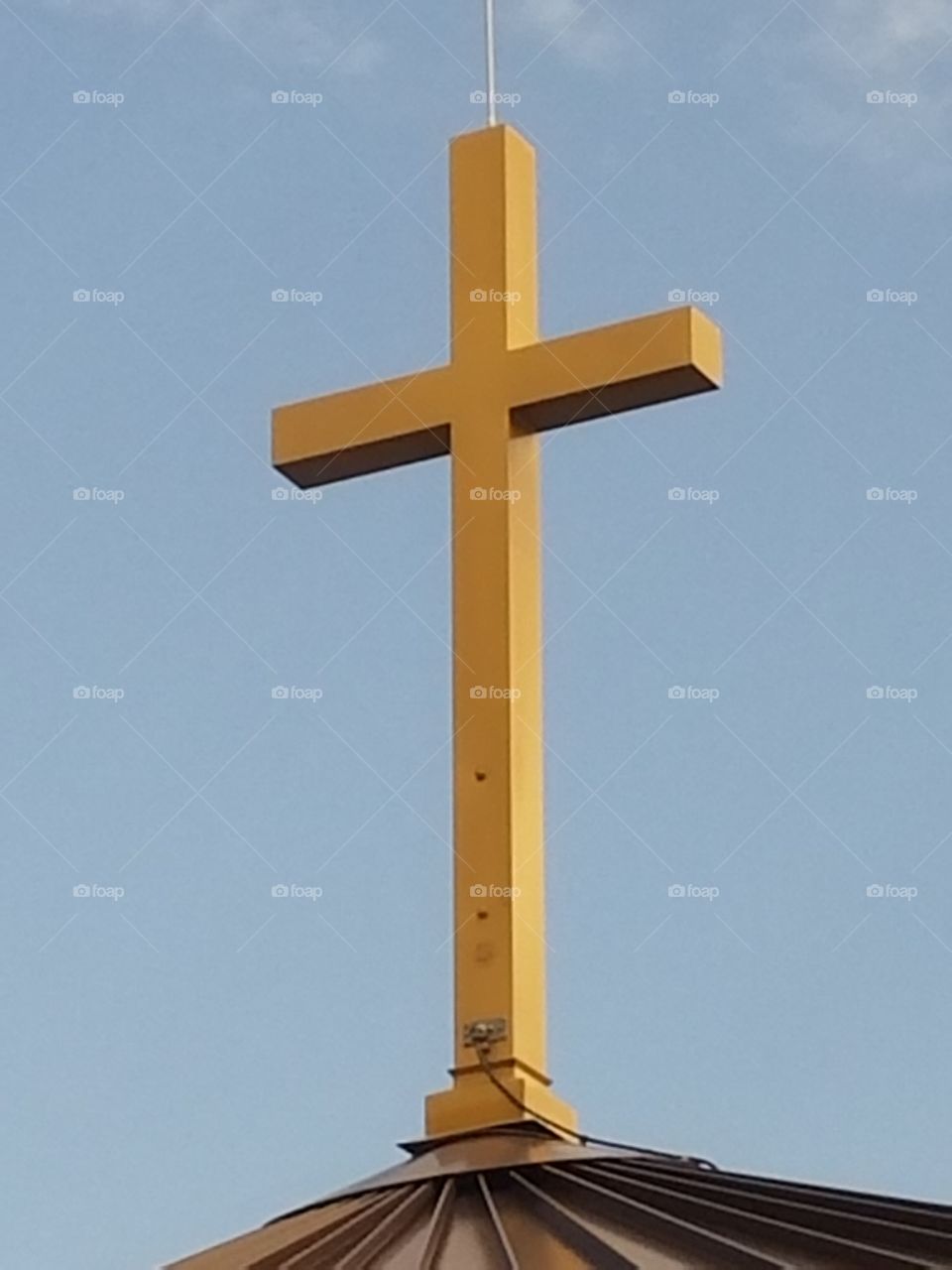 cross in the sky
