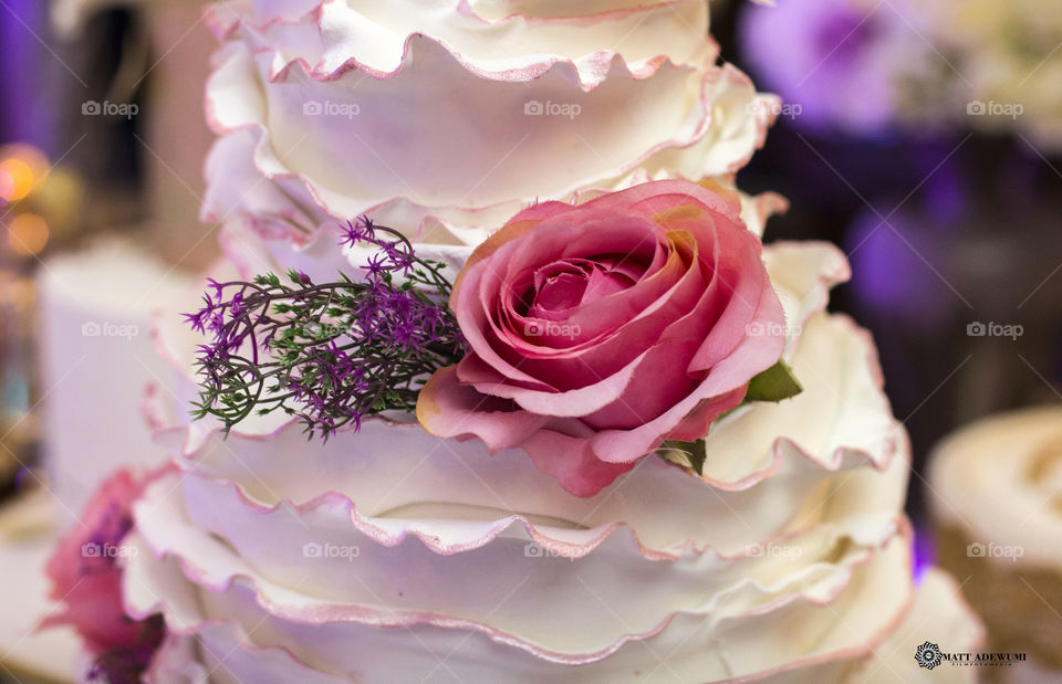 Cake Rose Flower