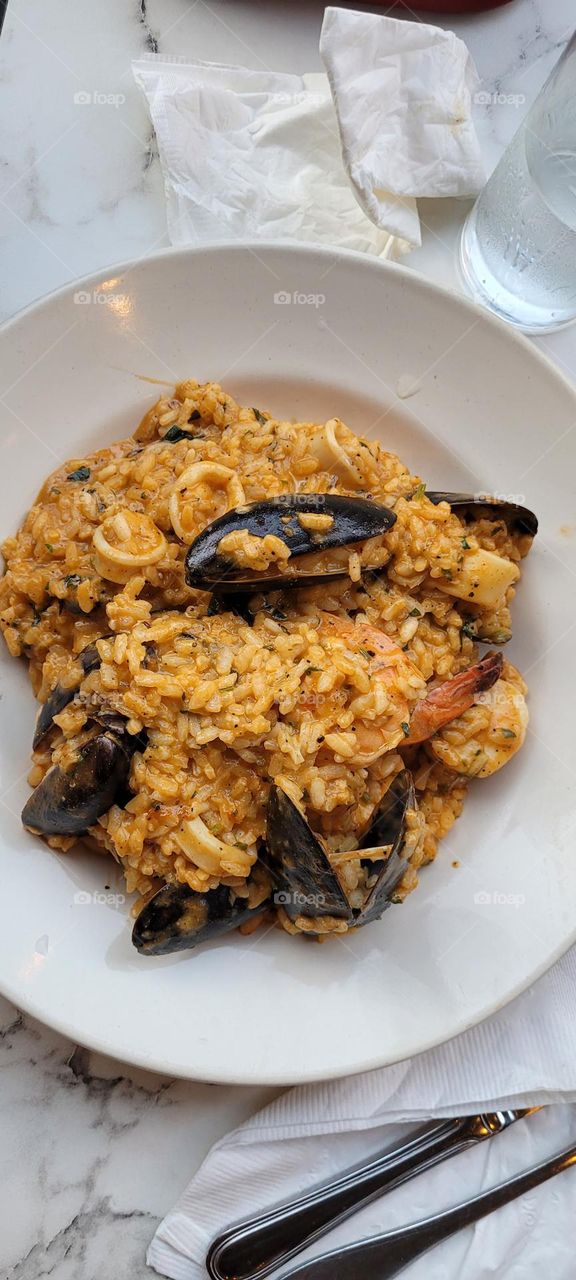 Seafood and Rice