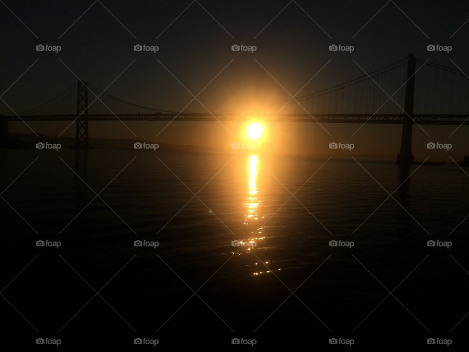 Sunset in San Francisco 