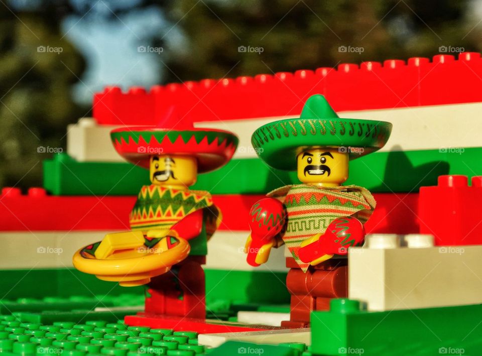 Colorful Mariachis