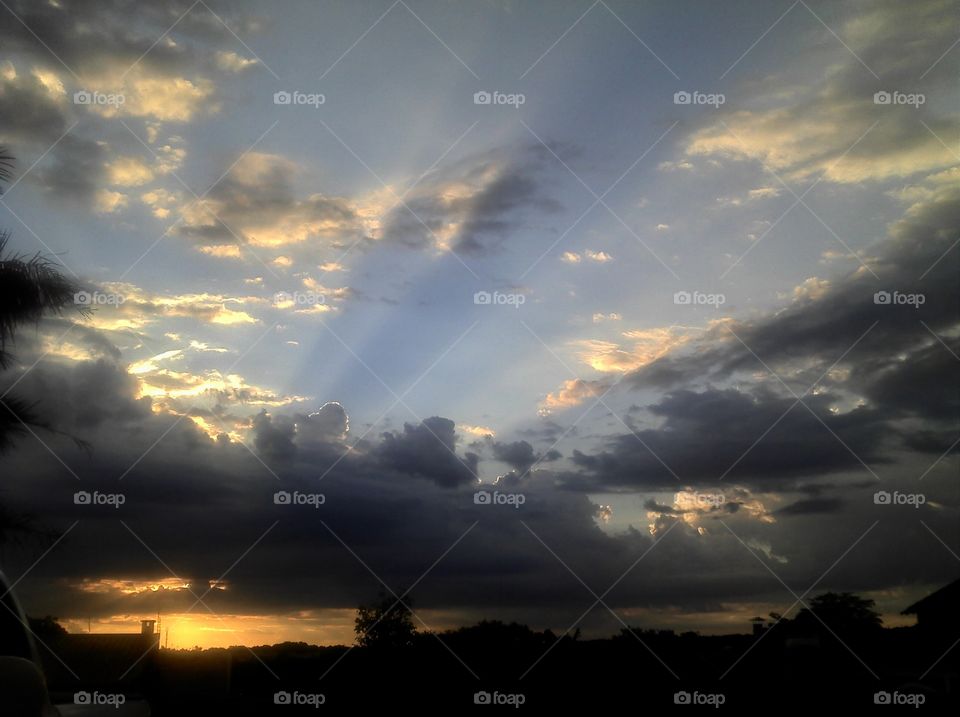 Sunset in Campo Grande 