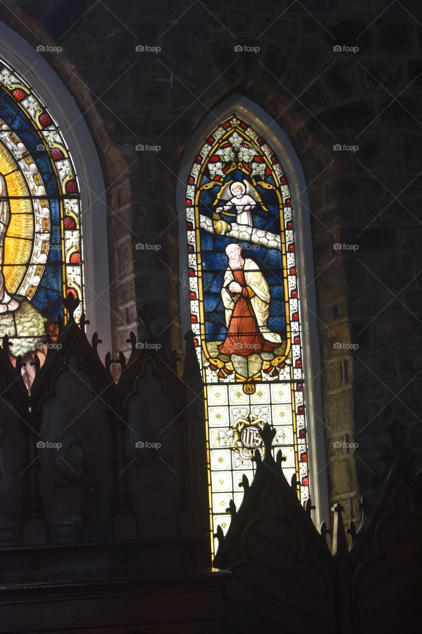 Some of the beautiful artworks inside Church