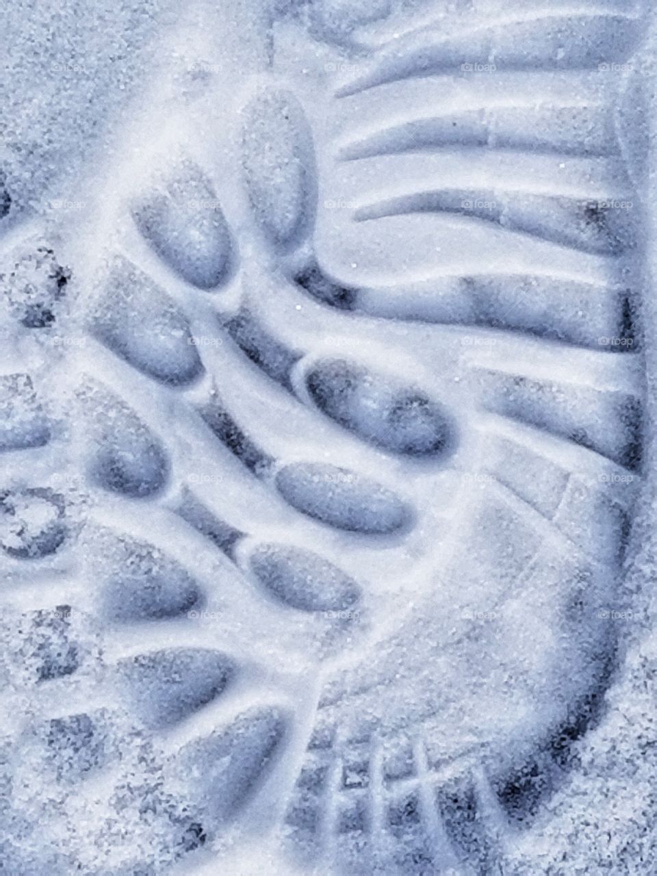 Snow Footprint