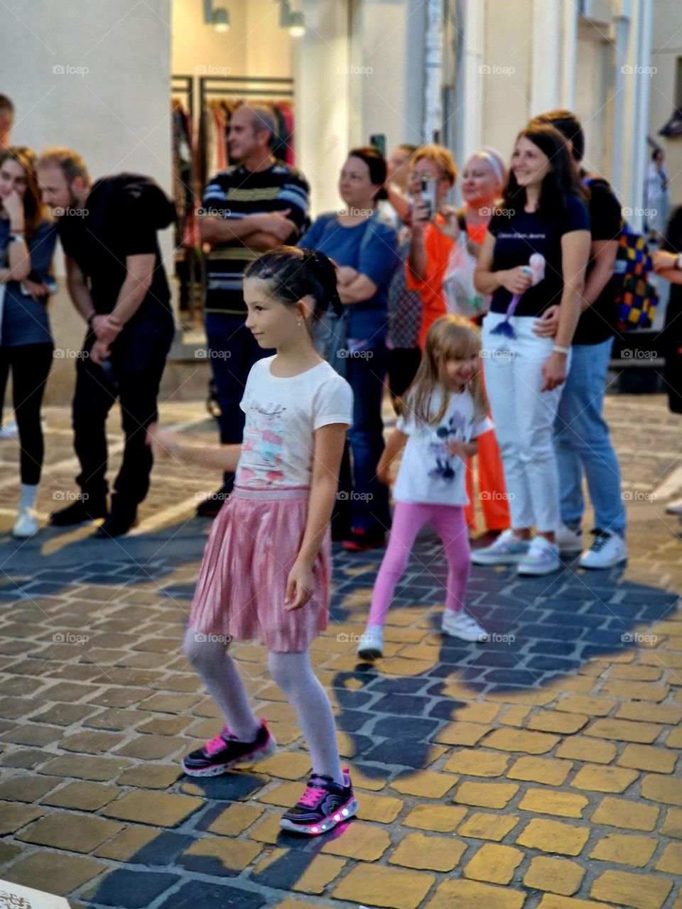 dancing in the street