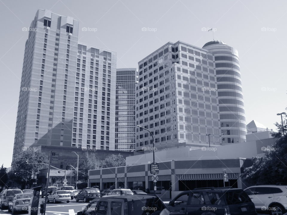 Midtown architecture. out riding my bike taking photos in downtown Sacramento