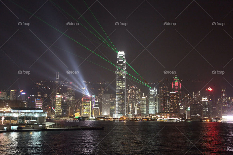 city urban laser hongkong by kallek