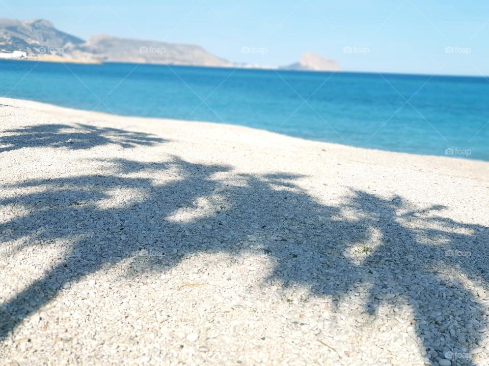 Beach#sea#shadow