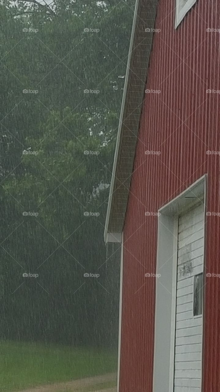 Rained out.. trying to mow the farm.