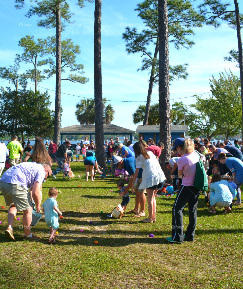 Easter Egg Hunt is a fun holiday activity for kids of all ages. The object is to find the Golden egg to win the grand prize!  It's the only time you should put all your eggs in the same basket! Happy Easter everyone!!!