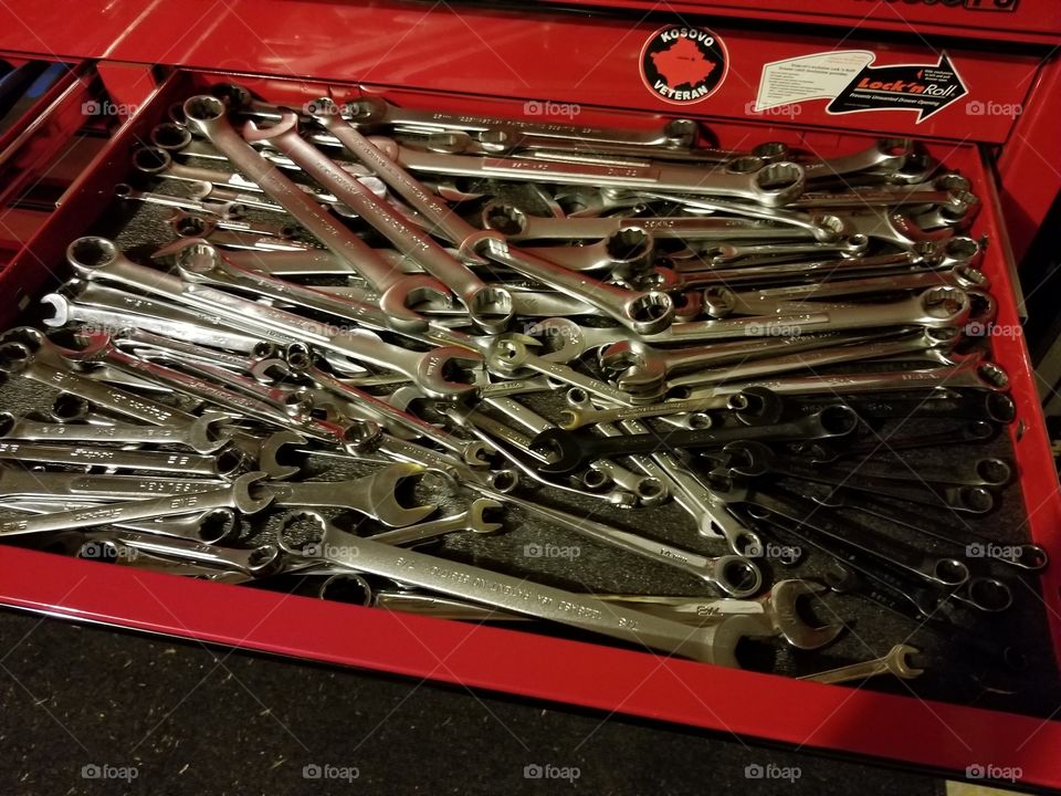 wrench collection too many tools