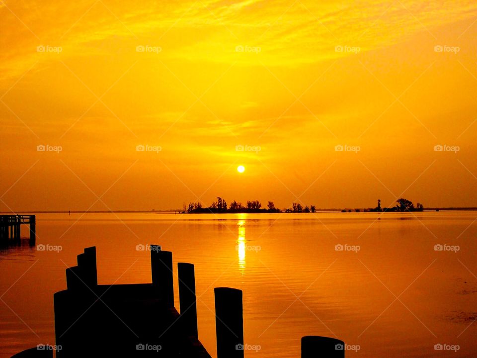 Sunsets are beautiful in Florida 