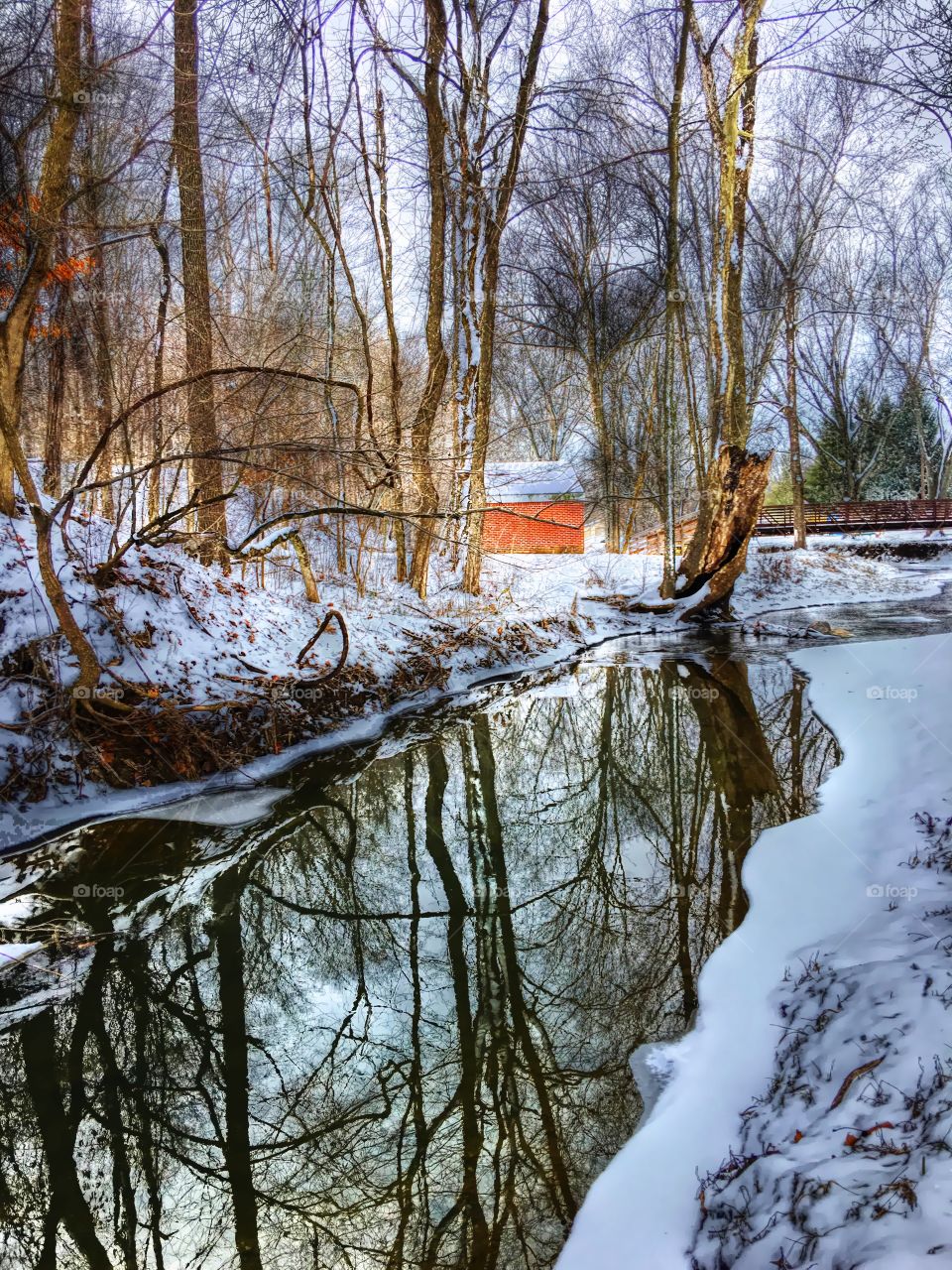 Snowy creek