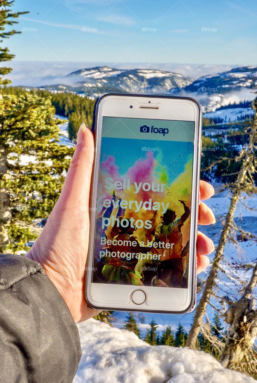 Take foap on a scenic trip to the mountain top