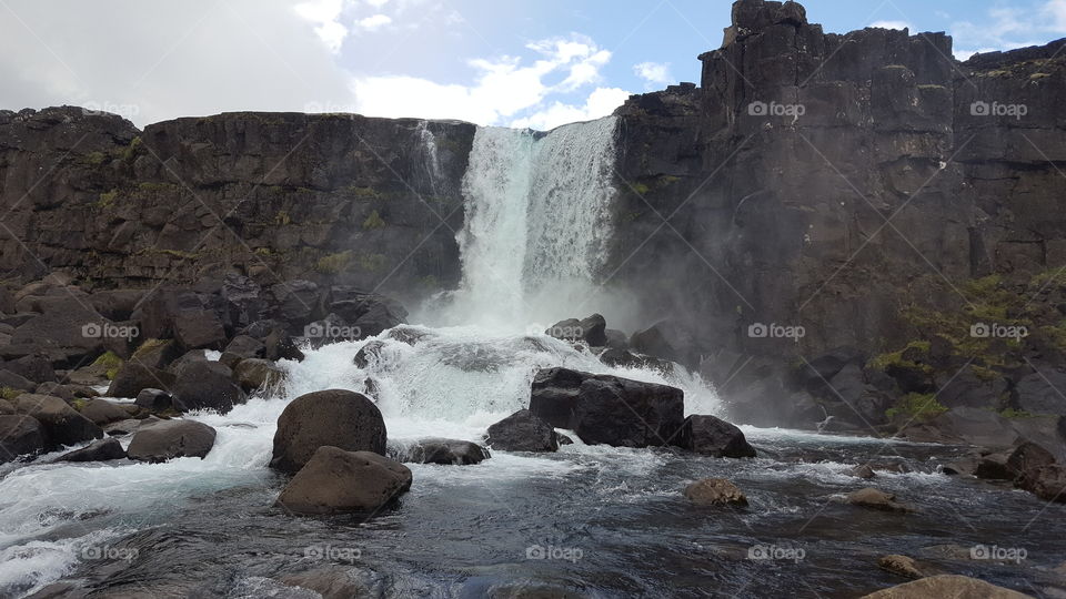 waterfall Iceland