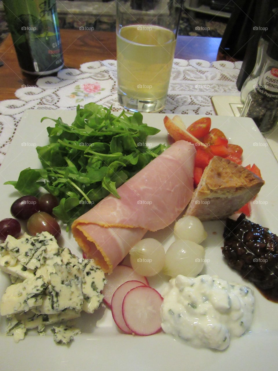 colourful summer salad