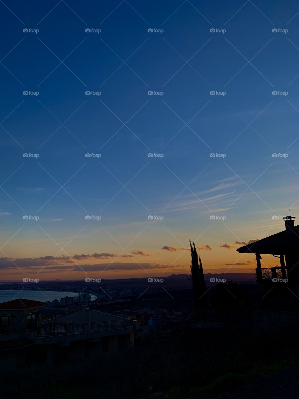 Sunset view from today