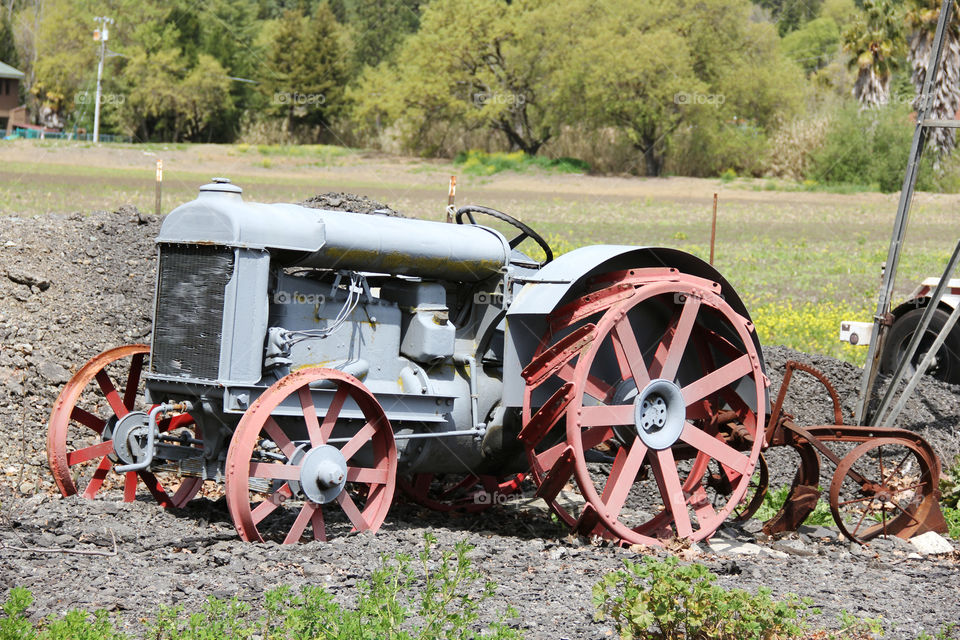 Old tractor 