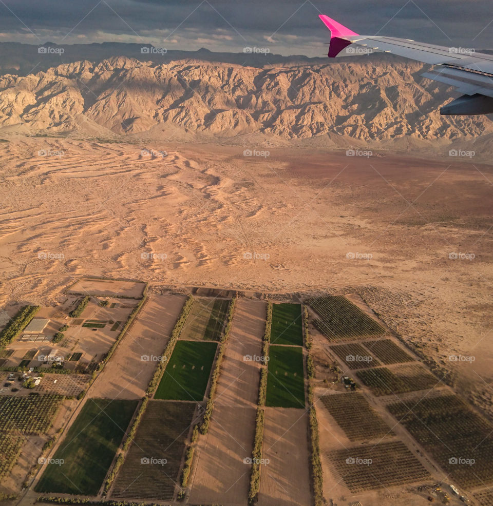 Landing in Israel