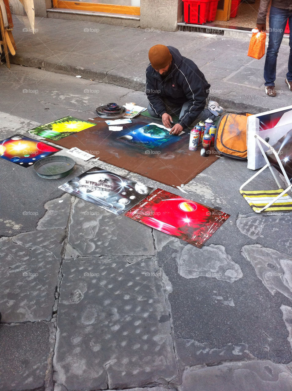 street italy people art by srcooper