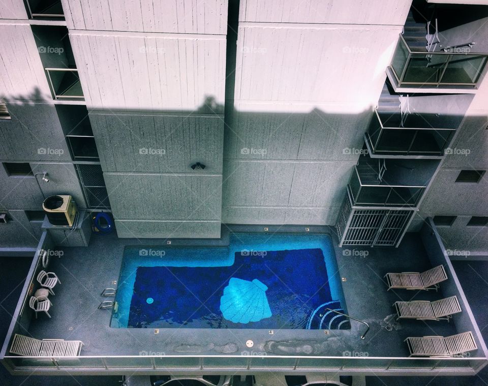 Urban swimming pool