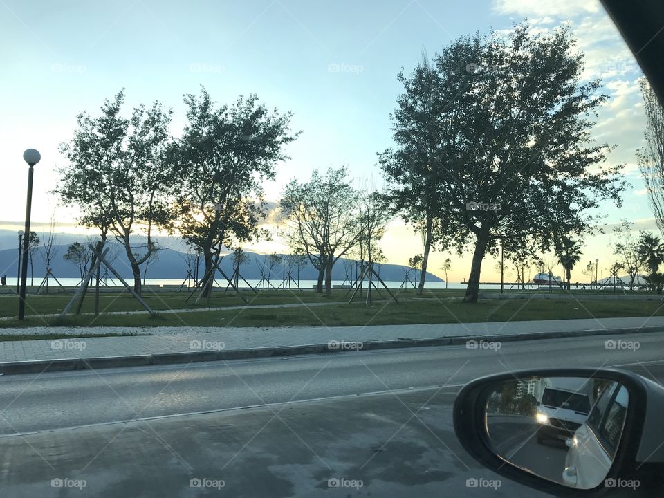 Hello ... A perfect combination of the colors of the sunset in the south of Albania ... Vora, Albania🇦🇱 ... I hope you like it