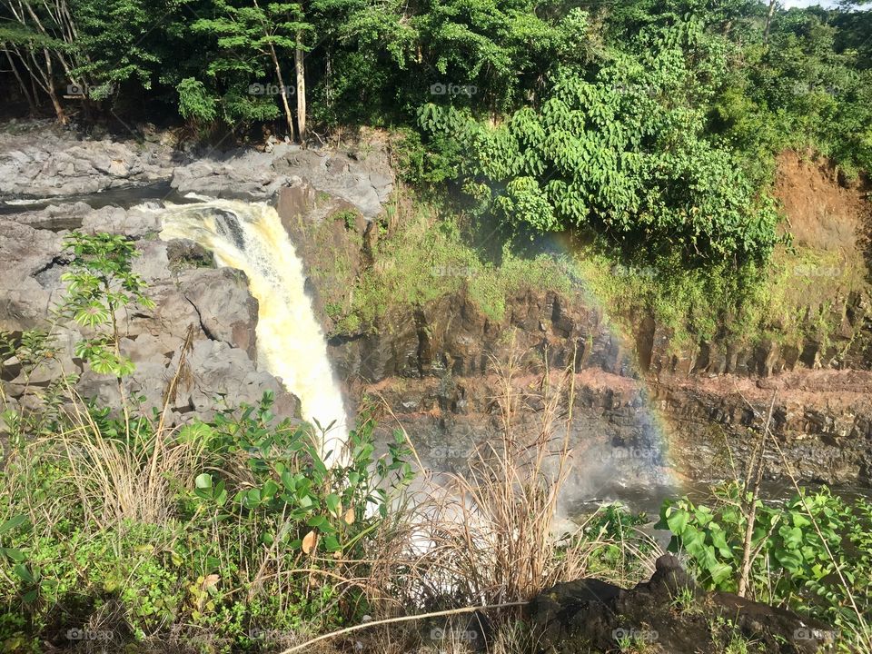 Rainbow waterfalls 