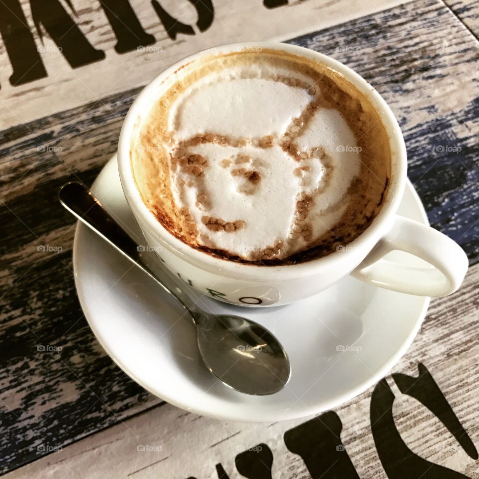 A handsome coffee!