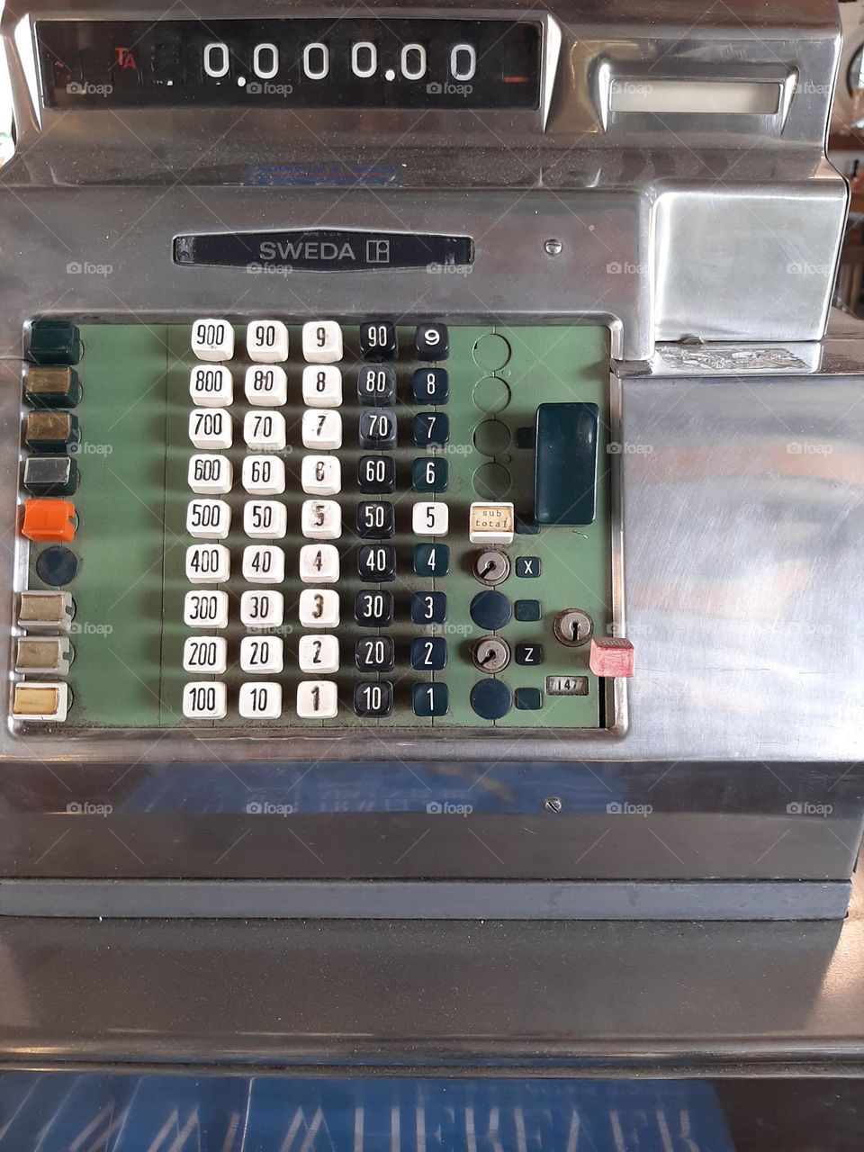 Old cash register